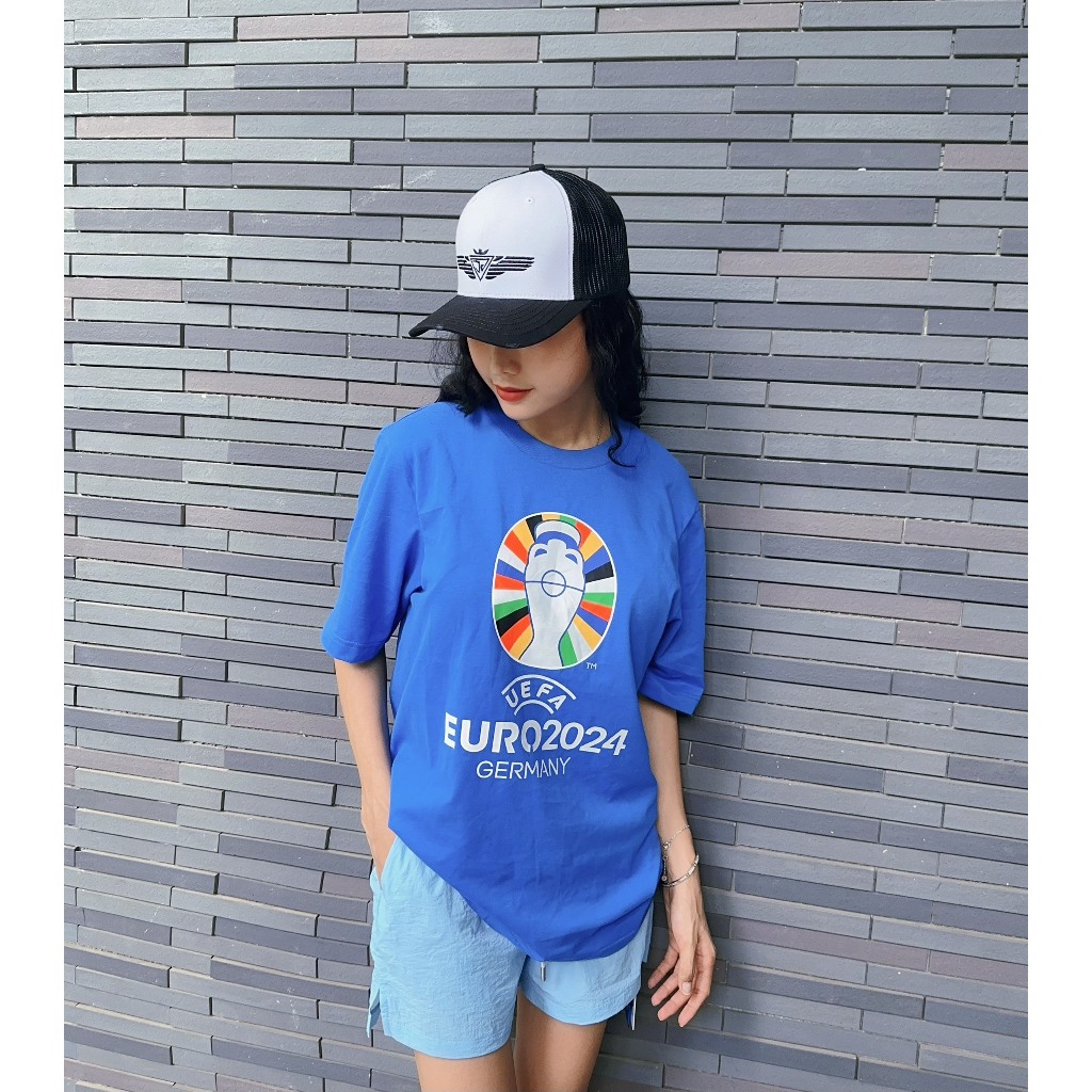[ CHÍNH HÃNG ] ÁO THUN DAS EURO 2024 *IT9293 PHỐI MÀU XANH