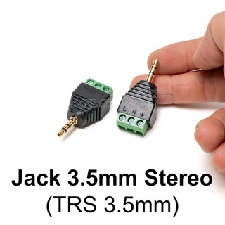 Jack 3.5 Vặn Ốc Không Cần Hàn, giá 1 chiếc.