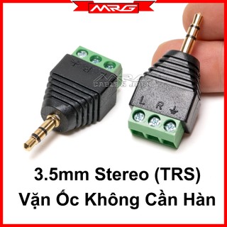 Jack 3.5 vặn ốc không cần hàn, giá 1 chiếc.