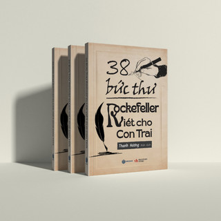 Sách - 38 Bức Thư Rockefeller Viết Cho Con Trai - (Top Sách Tư Duy Làm Giàu) Người Trí Thức | Sbooks