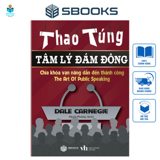 Sách - thao túng tâm lý đám đông - tác giả dale carnegie - sbooks