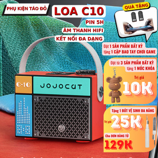 Loa bluetooth mini c10 du lịch cắm trại phong cách retro - loa bluetooth decor c10 kết nối bluetooth 5.1