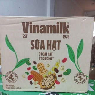 Thùng sữa hạt Super Nut vinamilk 9 loại hạt (24 hộp *180ml)