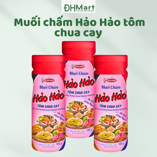 Muối hảo hảo - muối chấm hảo hảo tôm chua cay - muối chấm hoa quả chua cay lọ 120g