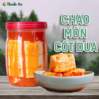 Chao Môn Cốt Dừa Hũ 600gram Chay Mặn Đều Dùng Được