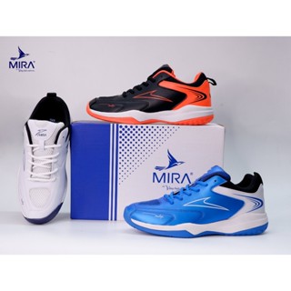 [TẶNG QUÀ CHÍNH HÃNG] Giày Cầu Lông Bóng chuyền Chính Hãng Mira MATRIX Eva Trợ Lực Êm Ái Đế Kép Cao