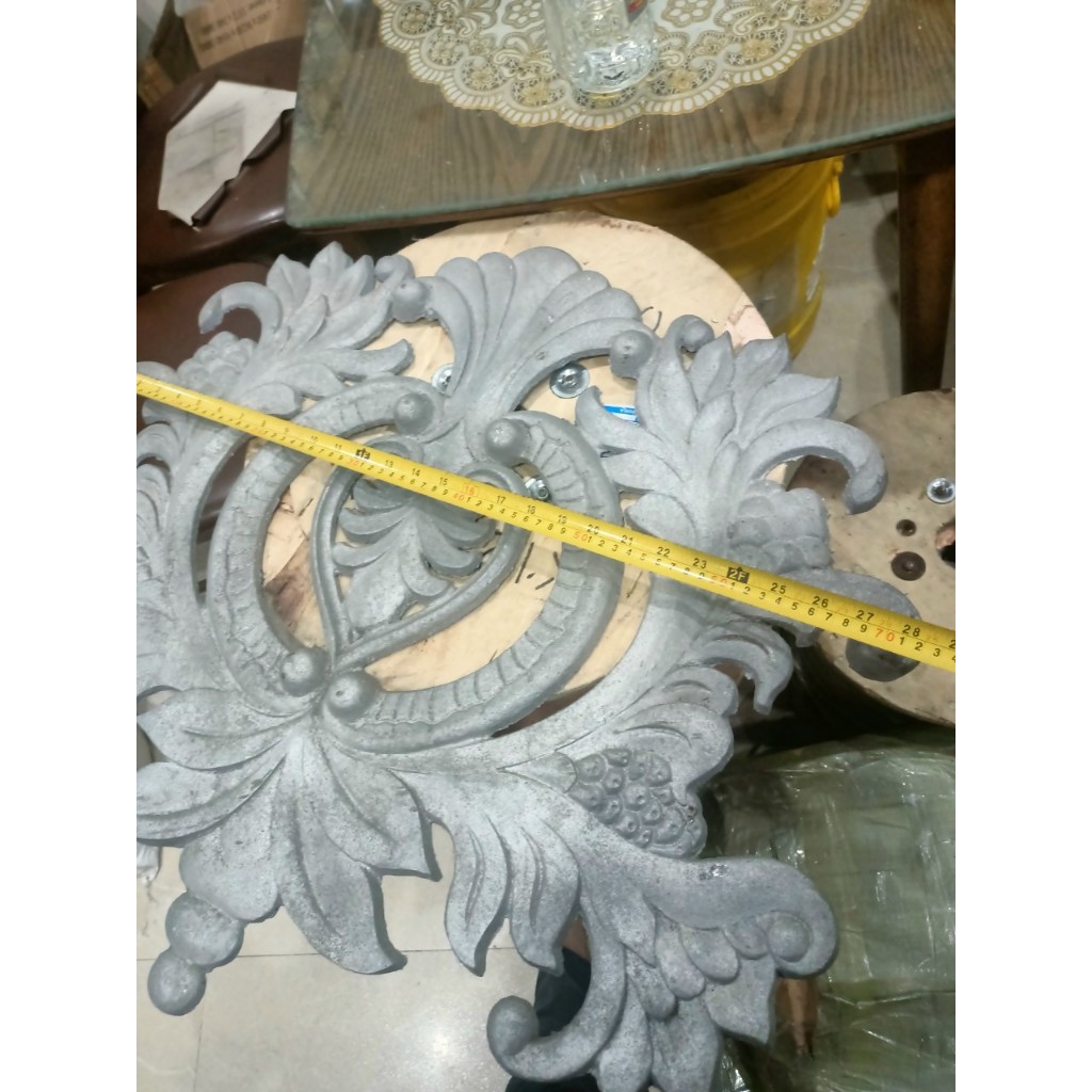 Hoa nhôm trang trí hàng rào, cửa cổng
