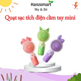 Quạt sạc điện cầm tay mini