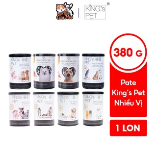 Pate King’s Pet thức ăn cho cún và mèo - Lon 380G