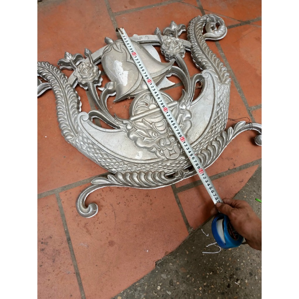 Hoa nhôm trang trí hàng rào, cửa cổng