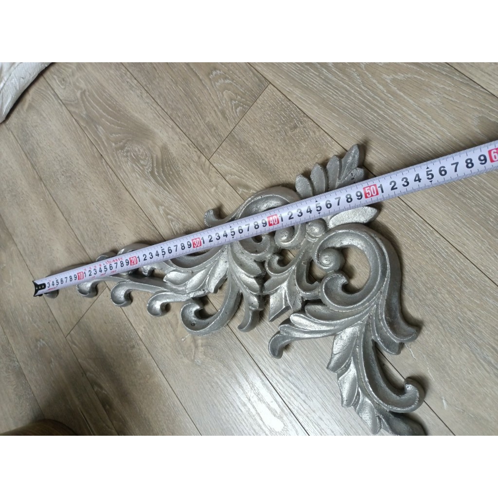 Hoa nhôm góc diềm trang trí cửa cổng hàng rào