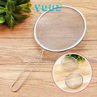 Ray inox lọc thức ăn, cháo, hạt, vợt lưới kim loại lọc trà, lọc hạt, thức ăn tiện lợi cho nhà bếp