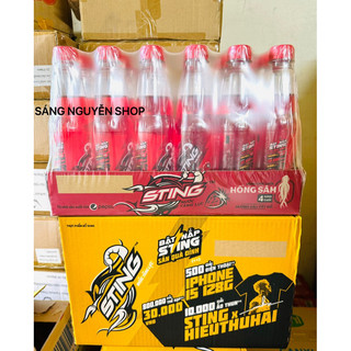 Thùng 24 Chai Nước tăng lực Sting hương dâu 330ml