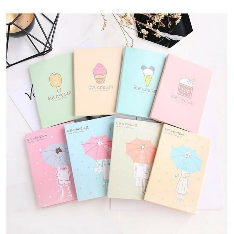 Giấy Thấm Dầu Lameila Gói 50 Tờ P0077