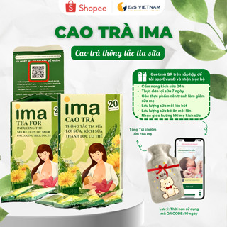 Cao Trà Thông Tắc Tia Sữa IMA  Hỗ Trợ Lưu Thông Tuyến Sữa Cho Mẹ, Đẩy Tan Cục Tắc Trong Ống Dẫn Sữa