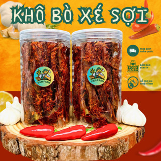【100% Bò Khô Bò Que Xé Sợi PAM FARM - Khô Bò Mềm Loại 1 - Dai, Ngon, Mềm, Thơm - Bò Khô Cao Cấp