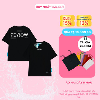 Áo thun fearow paint brush tee / đen--