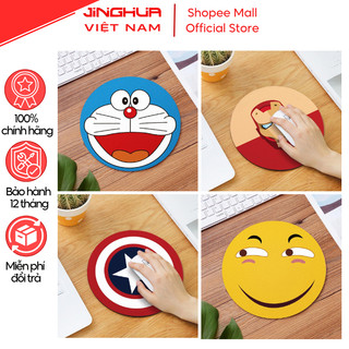 Lót chuột họa tiết Jinghua siêu dễ thương- pad chuột chất liệu silicone chống trượt, chống thấm nước