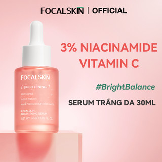 Serum Dưỡng Trắng Da Mờ Thâm Mụn Gấp Đôi FOCALSKIN Niacinamide B3 + Vitamin C + Alpha Arbutin 30ml