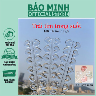 Móng bảng Bẻ trái tim 100 móng _ Móng gắn bảng trưng bày mẫu móng nail _ móng mẫu nail