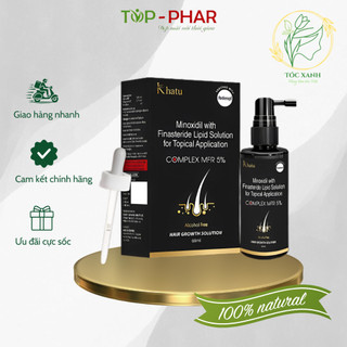  Serum Mọc Tóc Minoxidil Redensyl và Finasteride Complex MFR 5% không chứa cồn  60ml  dược Phẩm Top - Phar Official 