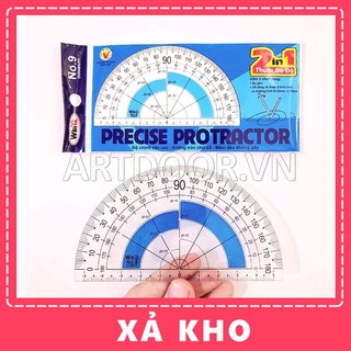 [ARTDOOR] Thước vẽ kỹ thuật WINQ đo Độ Protractor (No.9)