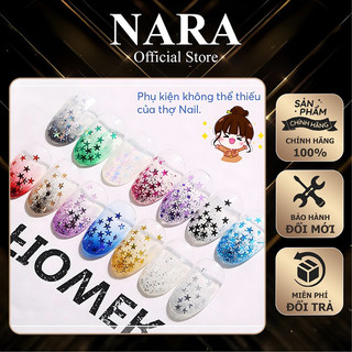 Set trang trí hộp - set nhũ mix trang trí ẩn móng - nhũ kim tuyến ẩn móng nhiều mẫu - set 12 hũ mix nhiều màu