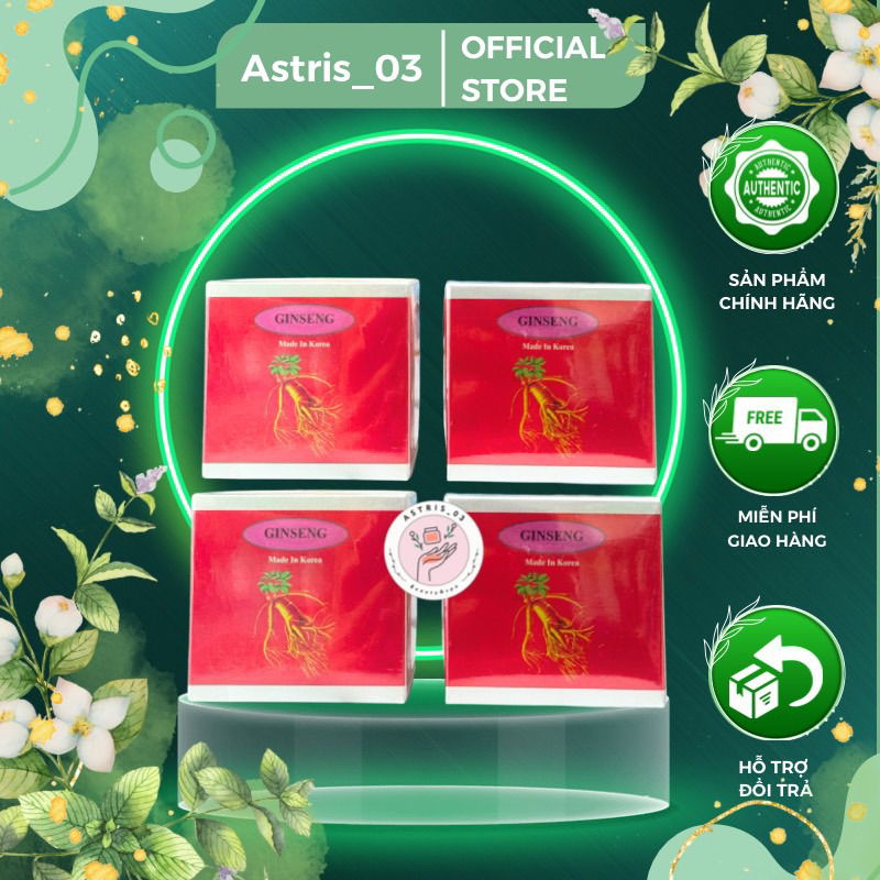 Kem Sâm Ginseng, Giúp Làm Sạch Nám Tàn Nhang & Dưỡng Trắng Da Hàn Quốc, Kem Nám, Mỹ Phẩm Ginseng.