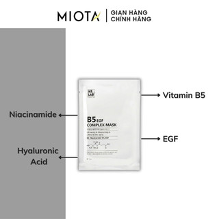 Mặt Nạ Cấp Ẩm, Phục Hồi B5 EGF Complex Mask Kr.Lab