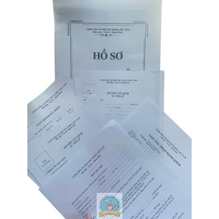 Bộ hồ sơ xin việc đầy đủ màu trắng