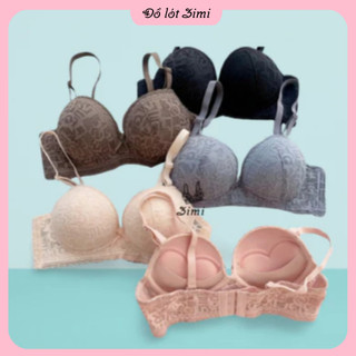  Áo lót nâng ngực đệm dày 5.5cm không gọng 912   Loại 1- tem Ellen - ngực lớn tăng size  