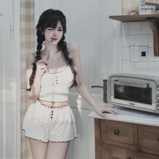 SET QUẦN VÀ ÁO BIGSIZE 2 DÂY THUN CHẤM BI VIỀN BÈO [TNT SHOP BIGSIZE 60KG 90KG]