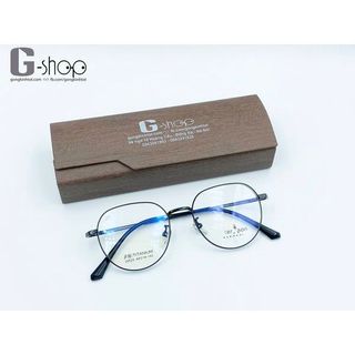 Gọng kính titanium dáng tròn