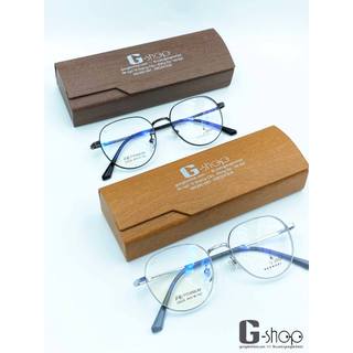 Gọng kính titanium dáng tròn