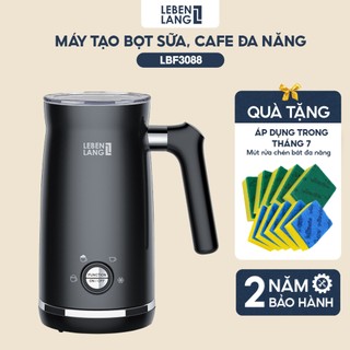 Máy tạo bọt sữa, cà phê LEBENLANG LBF3088 gồm 4 chế độ nóng lạnh, thiết kế cầm tay tiện lợi, bảo hành 2 năm