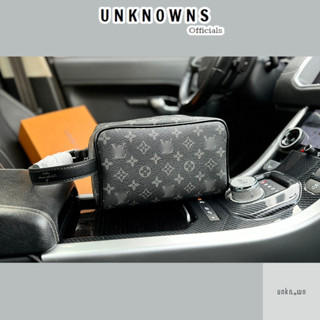 👑👑-Túi Dopp Kit Luon Vuittuoi Monogram Locker cao cấp full box bưu thư thẻ thiếp