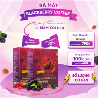 Cà Phê Giảm Cân Mâm Xôi Đen Raspberry Chính Hãng Max Eagle Mẫu Mới Hiệu Quả Cao Hơn Loại Cũ Đến 20%