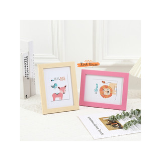 Khung ảnh để bàn 10x15 13x18 15x21 Mặt Mika tặng kèm chân đế Bảo Hành Gãy Vỡ