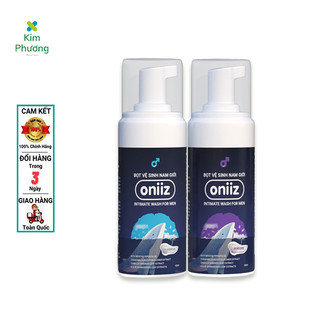 💯 [ Chính Hãng ] Bọt vệ sinh nam giới Oniiz, Dung dịch vệ sinh nam tạo bọt
