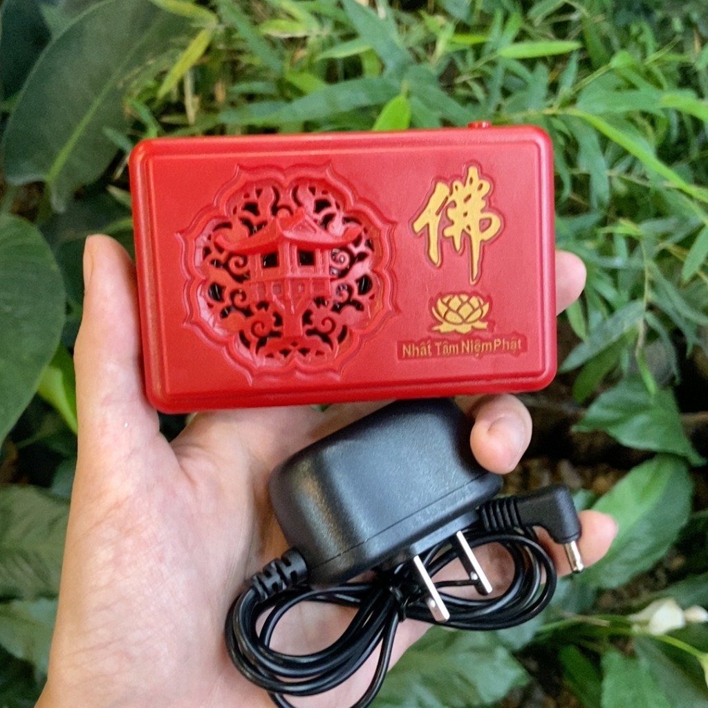 Đài niệm phật 5 bài, 18 bài máy tụng Chú đại bi tặng kèm sạc