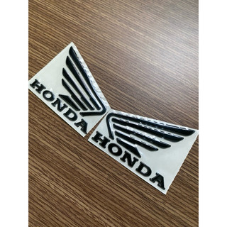 [HCM] Cặp cánh chim Honda crom màu đen_Decal