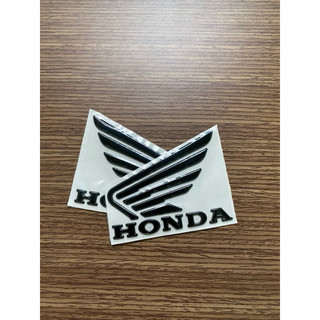 [HCM] Cặp cánh chim Honda crom màu đen_Decal