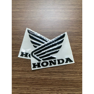[HCM] Cặp cánh chim Honda crom màu đen_Decal