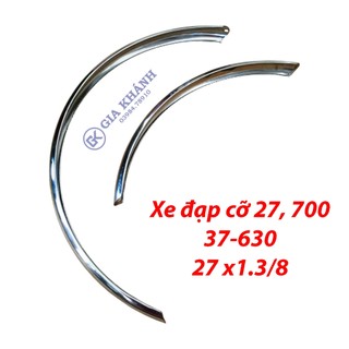 Dè chắn bùn xe đạp cỡ 27, 700, 37-630, 27x1.3/8 inox