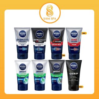 Sữa Rửa Mặt NIVEA MEN sạch sâu kiểm soát nhờn 100g