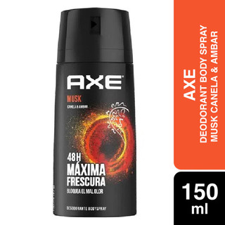 Xịt Khử Mùi Toàn Thân Cho Nam AXE Musk 48H Frais 150ml