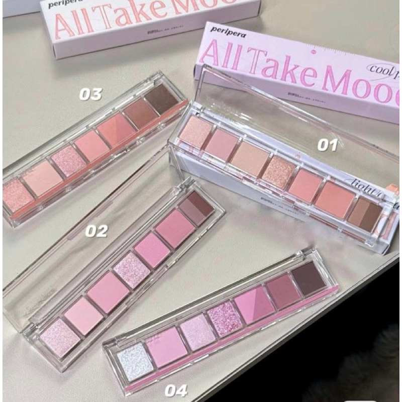 [Peripera] Bảng Phấn Mắt Peripera All Take Mood Eyepalette