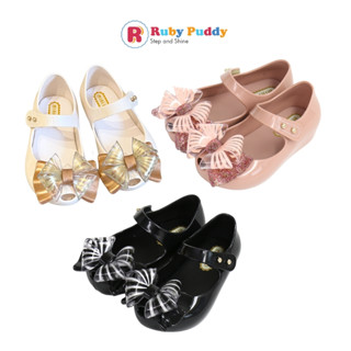 Giày Nhựa Thơm Mềm Êm Chống Nứơc Chống Trơn Trựơt Hình Nơ Bứơm Dành Cho Bé Từ 1-8 Tuổi MS10