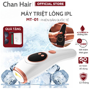 Máy Triệt Lông Lạnh Mini IPL Vĩnh Viễn Không Đau - Triệt Lông Toàn Thân Tận Gốc Cầm Tay Bằng Laser Triệt Lạnh Trẻ Hóa Da