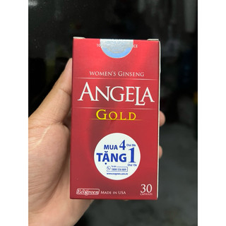 Sâm Angela Gold bổ sung nội tiết tố nữ nguyên tem tích điểm 30 viên và 60V Eco